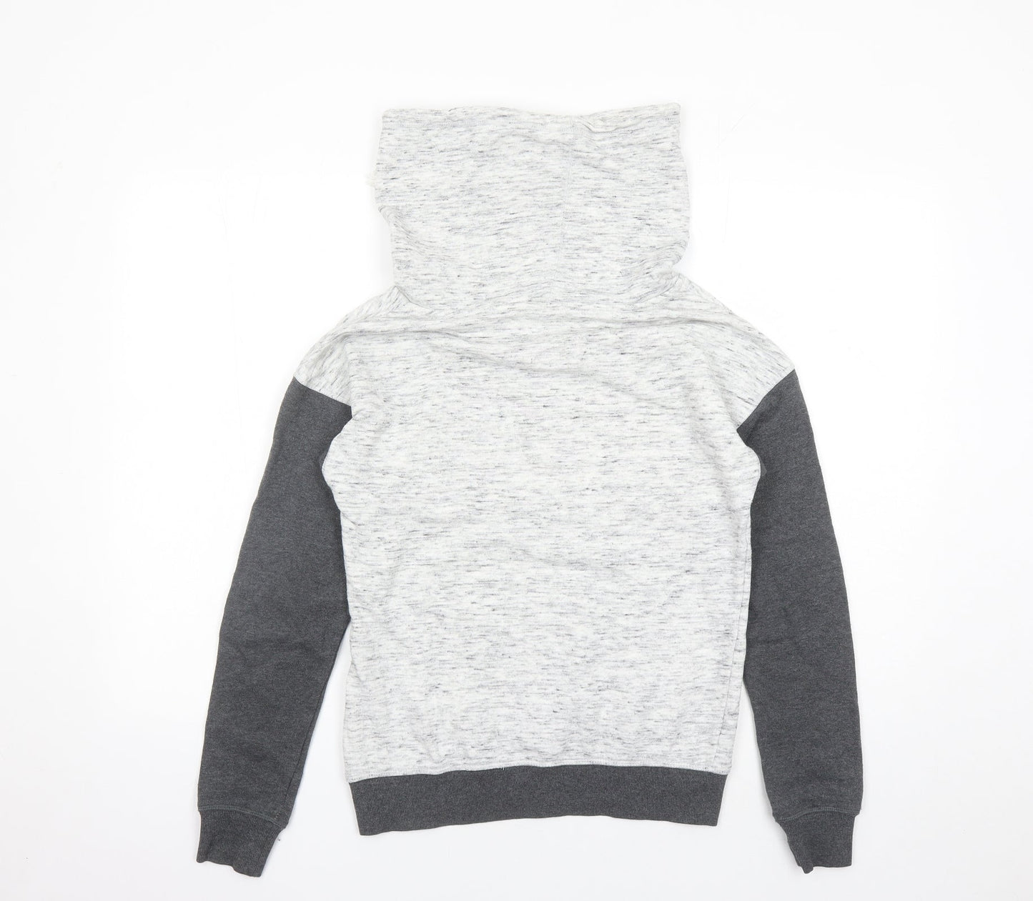 Reebok Mens Grey Cotton Pullover Sweatshirt Size XS