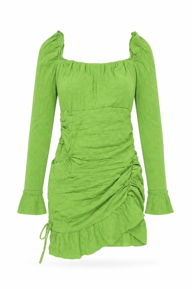 PRETTYLITTLETHING Women’s Green Bodycon Dress, Size 12