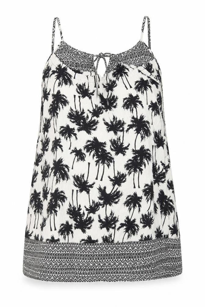 Marks & Spencer Women's Black Camisole Floral Size 16