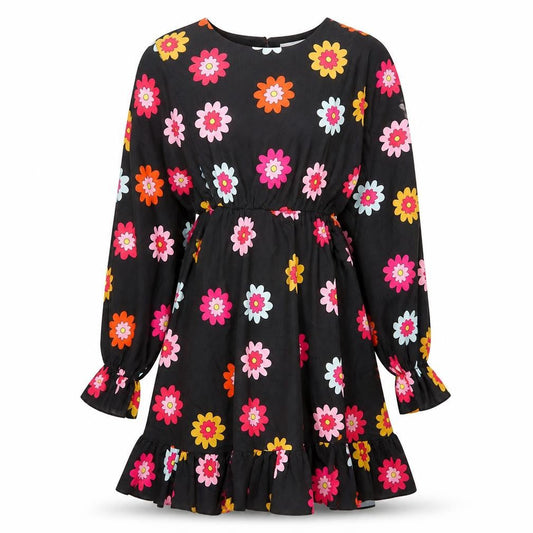 Actuel Women's Multicoloured Floral Dress S
