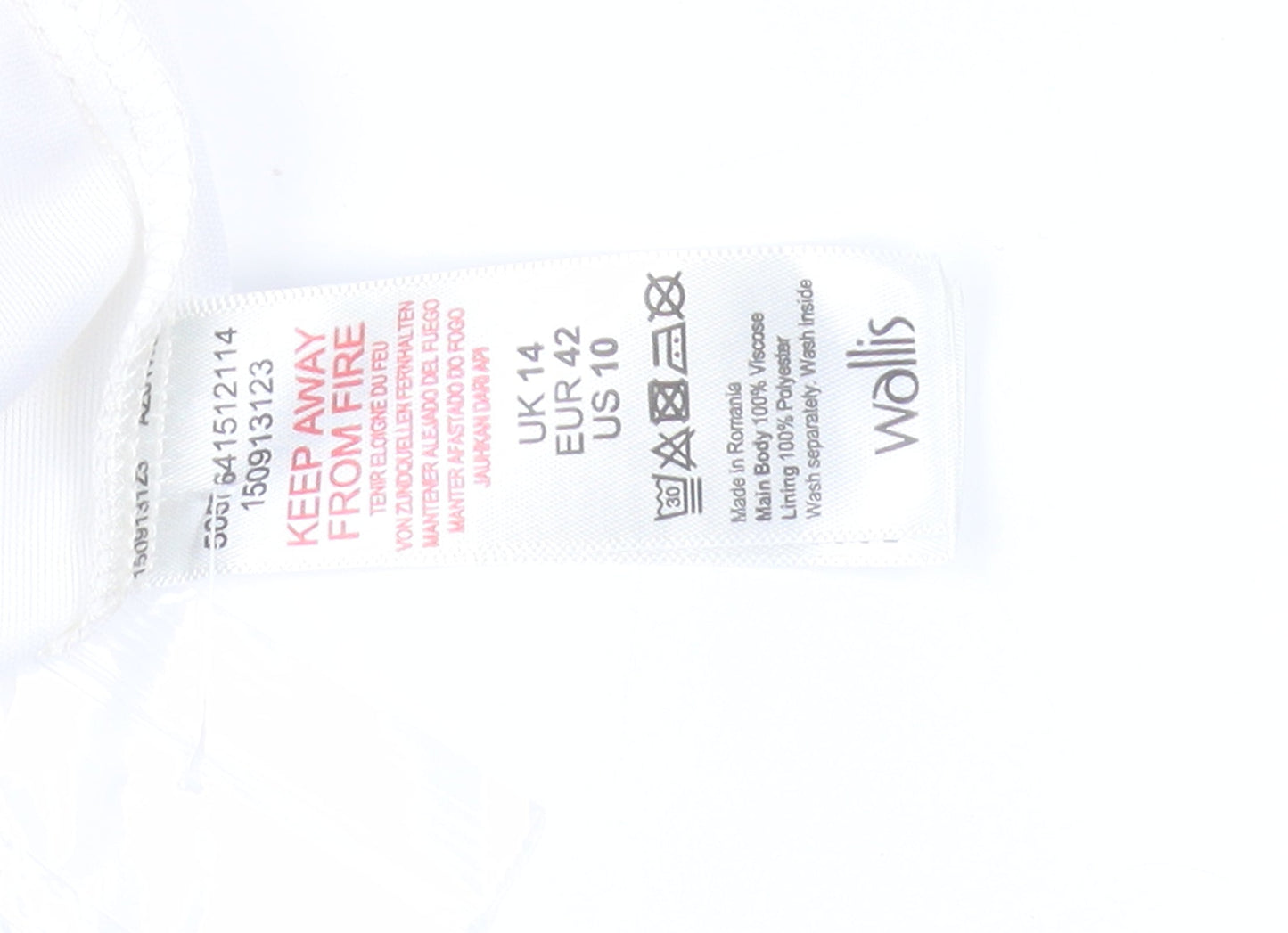 Wallis Women's Multicoloured Shift Dress Size 14