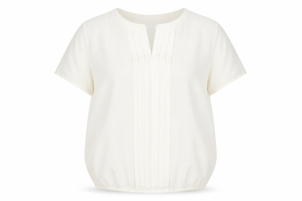 Bonmarché Women's White Blouse, Size 10, Casual Elegance