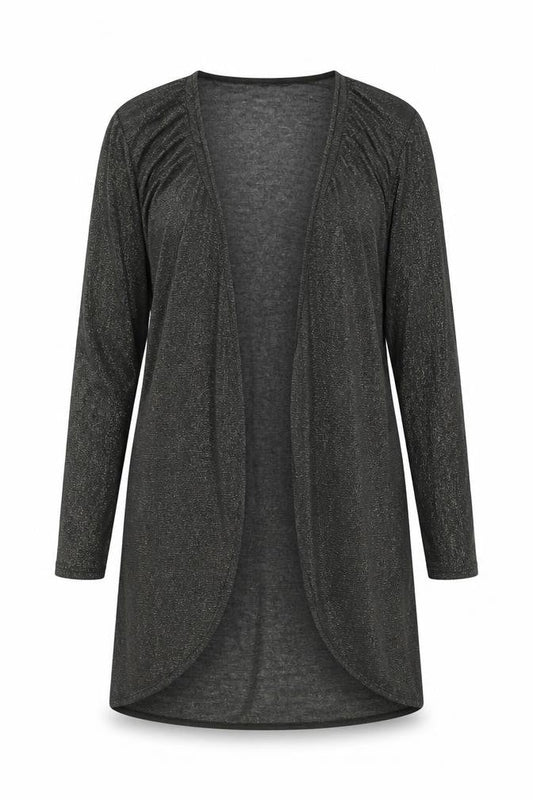 H&M Womens Black V-Neck Viscose Cardigan Jumper Size S