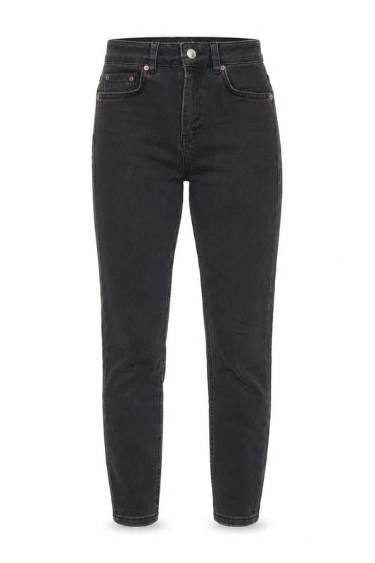 ASOS Womens Grey Cotton Skinny Jeans Size 25 in L28 in Regular Zip - Pockets