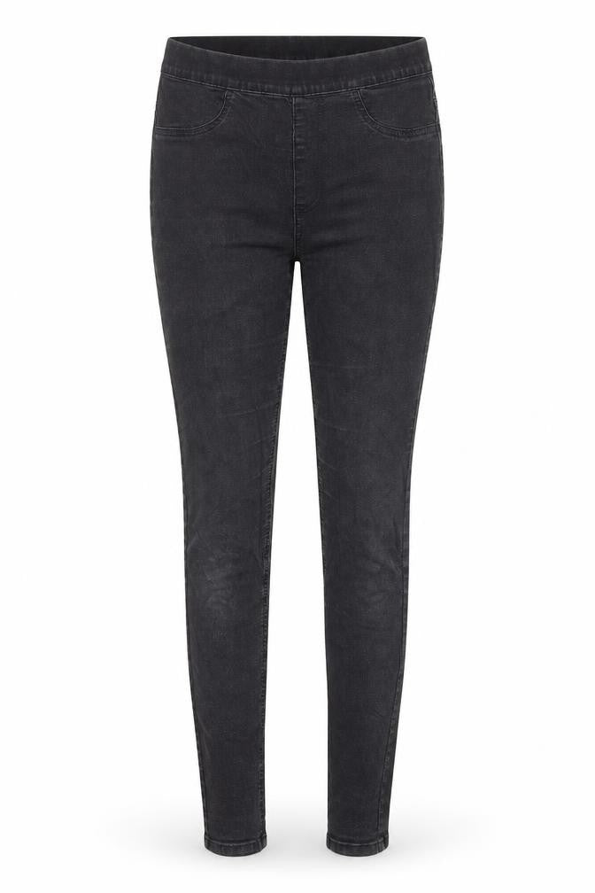 Marks & Spencer Womens Grey Cotton Jegging Jeans Size 10 L27 in Regular