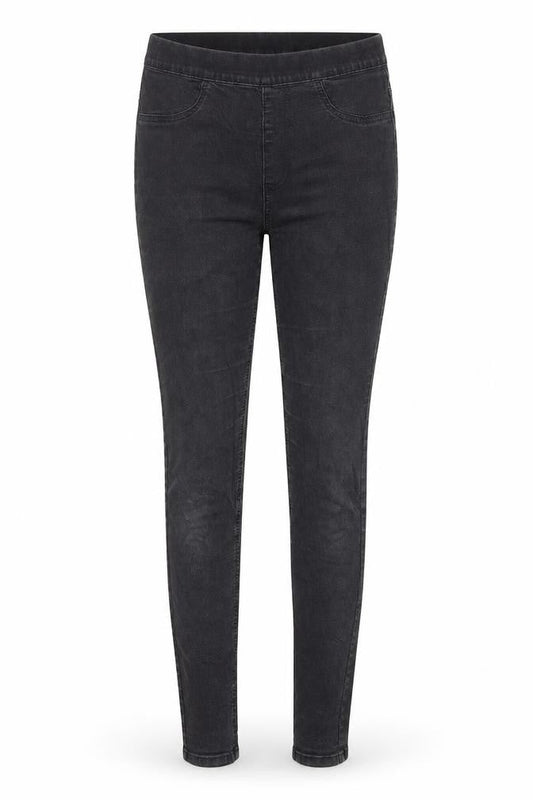 Marks & Spencer Womens Grey Cotton Jegging Jeans Size 10 L27 in Regular