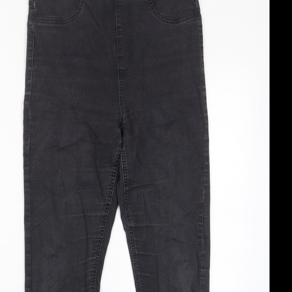 Marks and Spencer Womens Grey Cotton Jegging Jeans Size 10 L27 in Regular