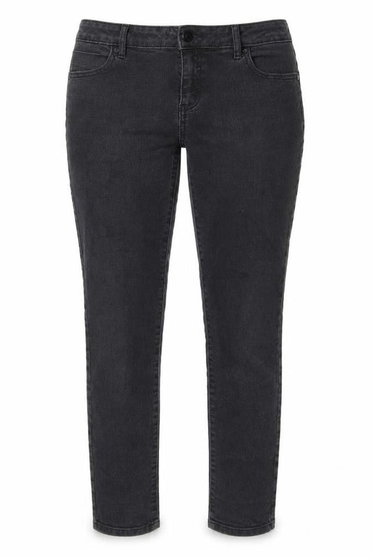 Simply Vera by Vera Wang Womens Grey Cotton Skinny Jeans Size 30 in L29 in Regular Zip - Pockets