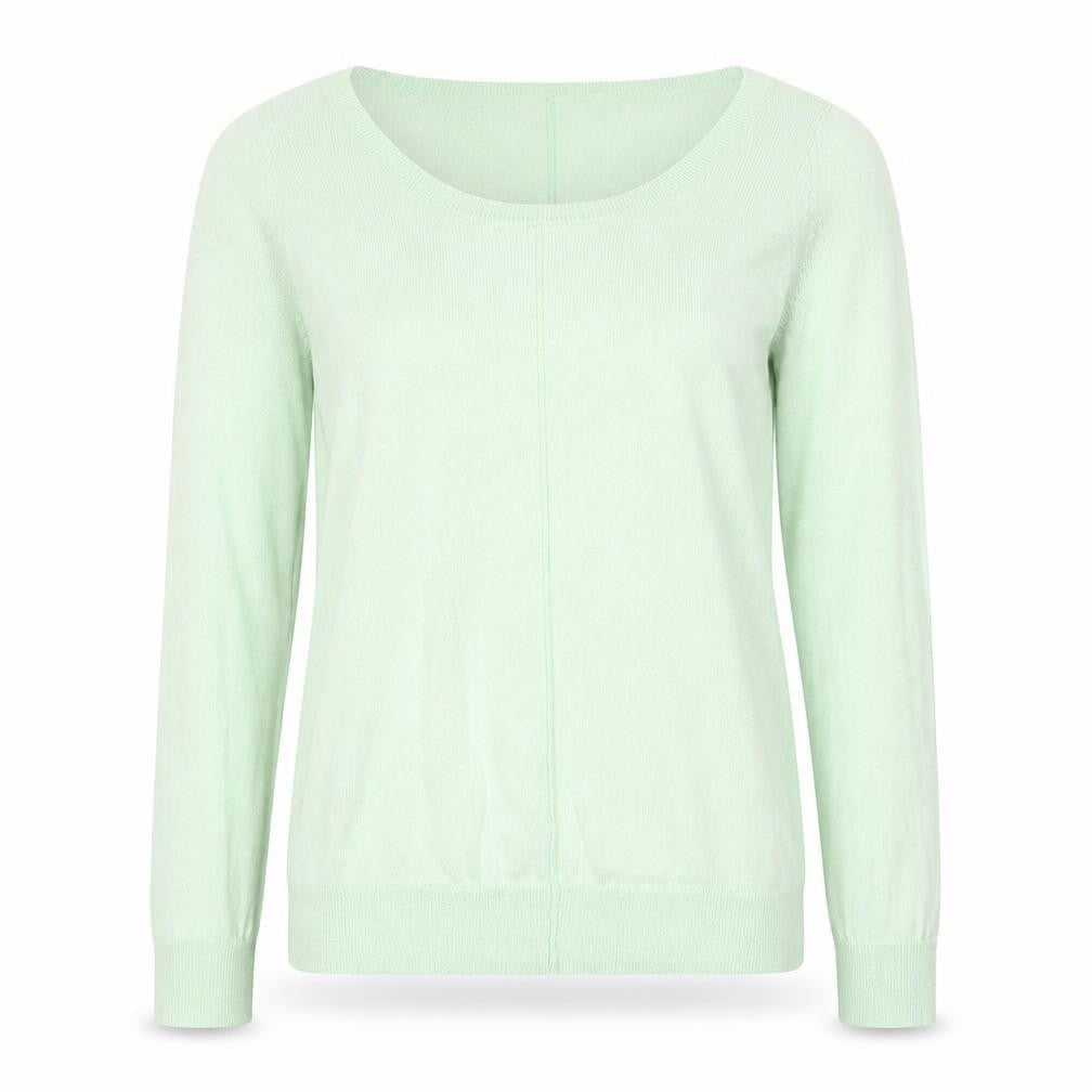 Gap Womens Green Round Neck Polyester Pullover Jumper Size S