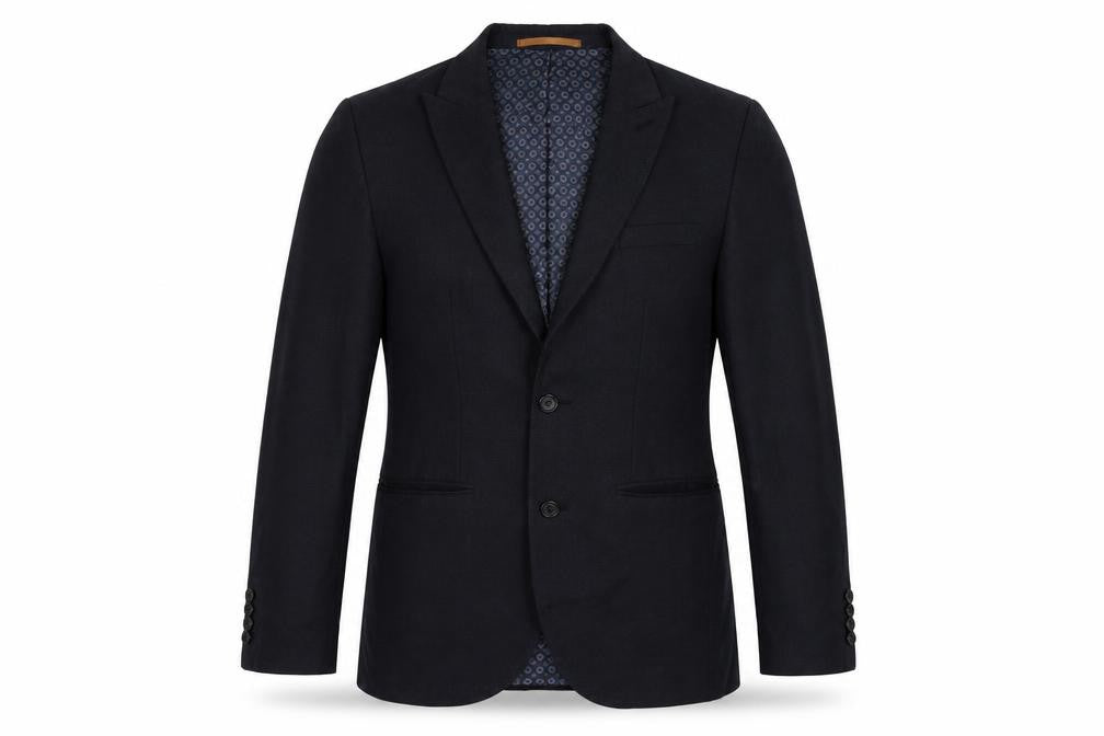 NEXT Mens Blue Polyester Jacket Suit Jacket Size 36 Regular