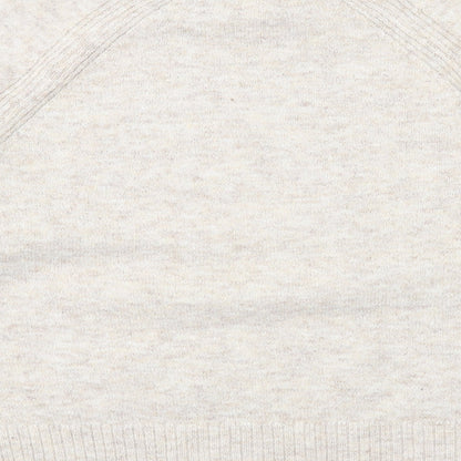 River Island Womens Beige Crew Neck Polyester Pullover Jumper Size S