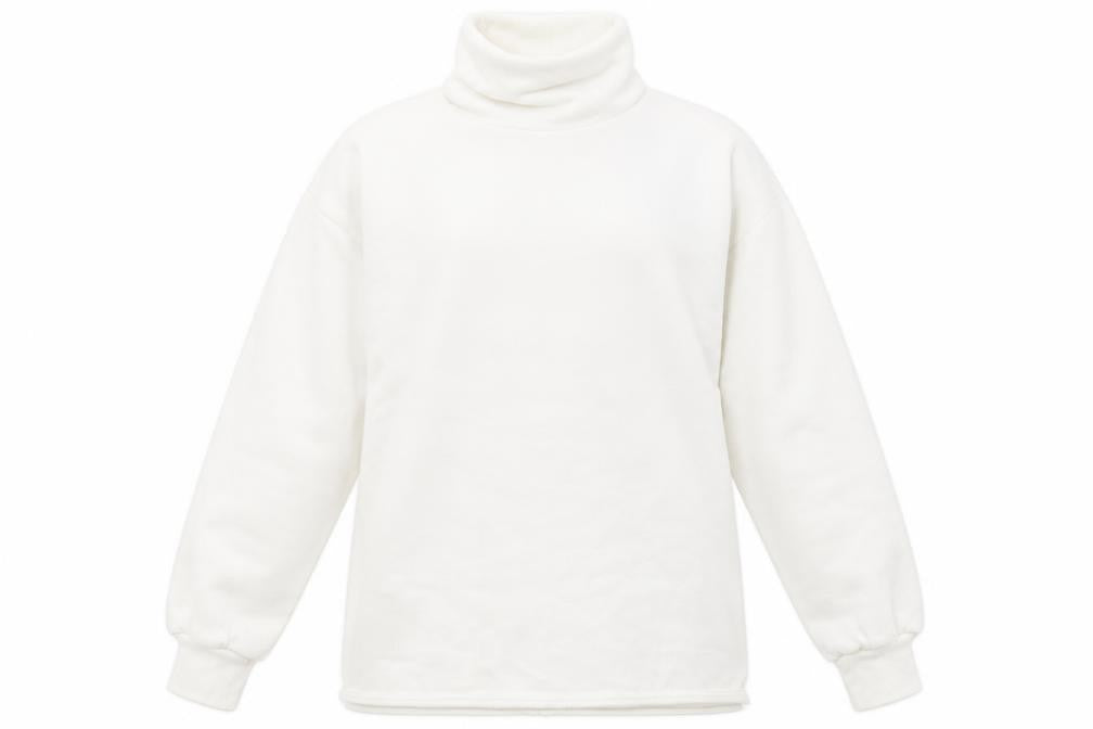 PRETTYLITTLETHING Womens White Polyester Pullover Sweatshirt Size 6 Pullover