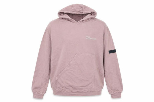 Halo Mens Pink Cotton Pullover Hoodie Size M