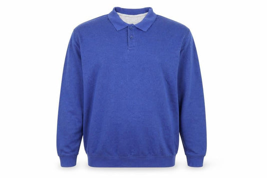 EWM Mens Blue Cotton Pullover Sweatshirt Size 2XL