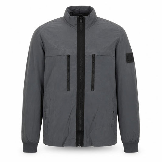 Burton Mens Grey Rain Coat Coat Size XS Zip