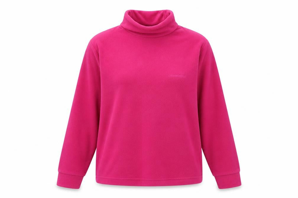 Campagnolo Womens Pink Polyester Pullover Sweatshirt Size S Pullover