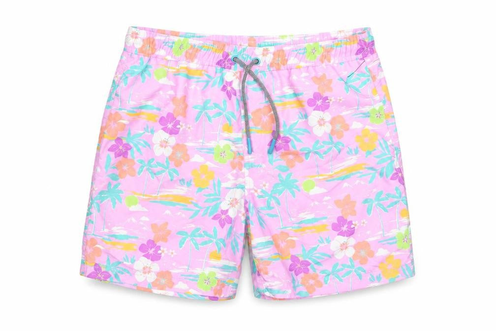 Marks & Spencer Girls Multicoloured Floral Polyester Sweat Shorts Size 12-13 Years L6 in Regular Drawstring