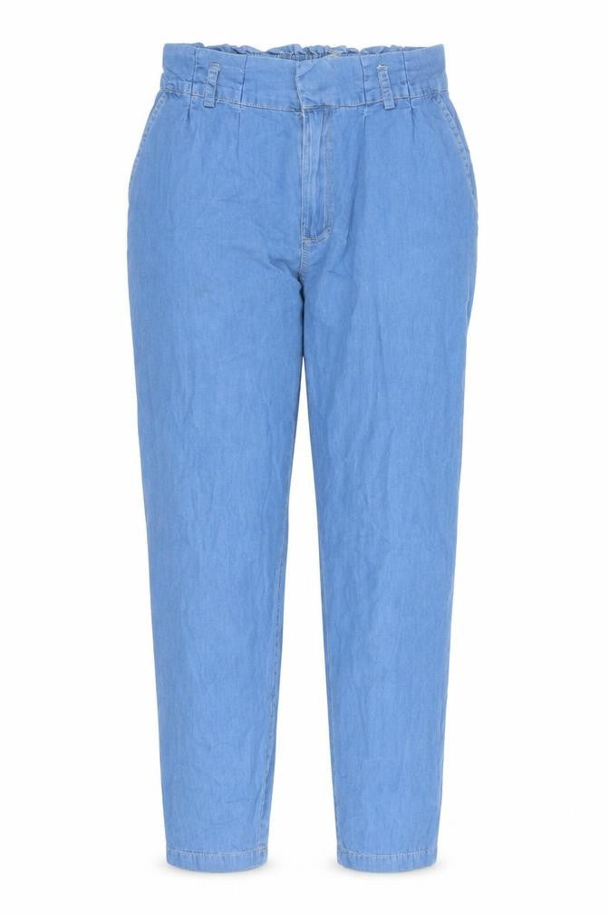 House/Denim Womens Blue Cotton Straight Jeans Size 30 in L29 in Regular Zip - Elasticated Waist