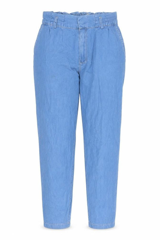 House/Denim Womens Blue Cotton Straight Jeans Size 30 in L29 in Regular Zip - Elasticated Waist