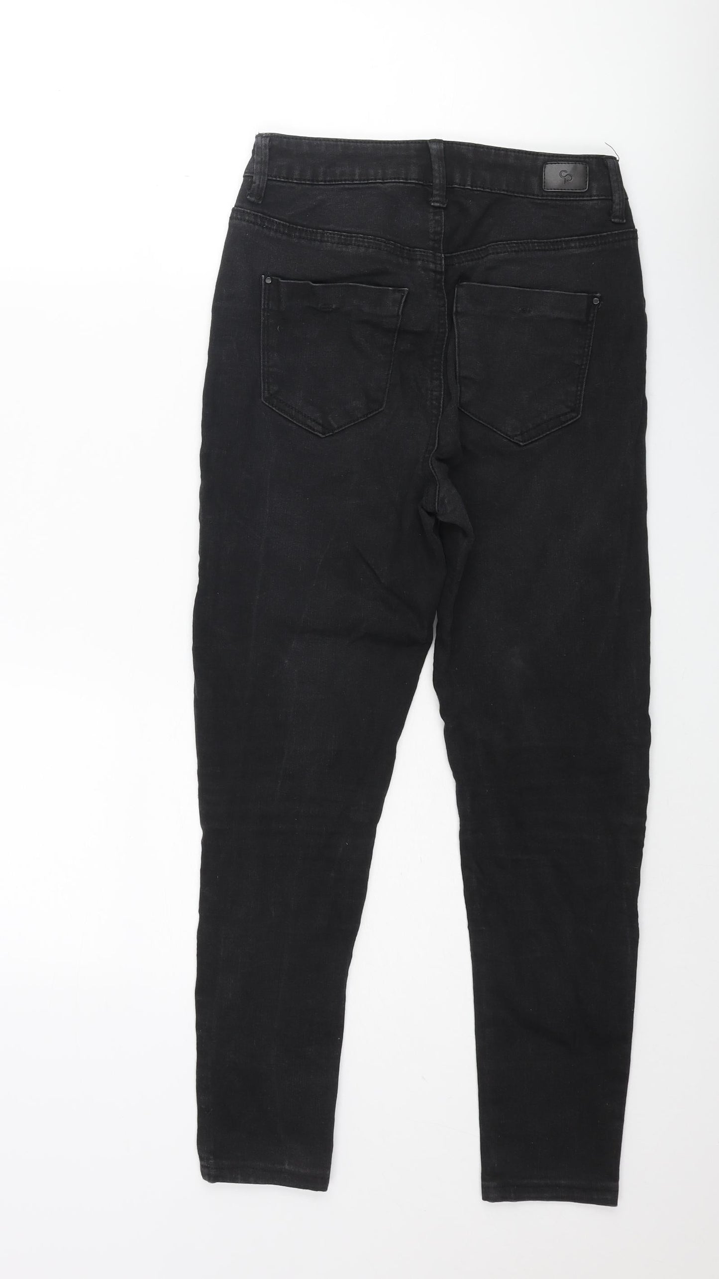 Celebrity Pink Womens Black Cotton Skinny Jeans Size 25 in L24 in Regular Zip