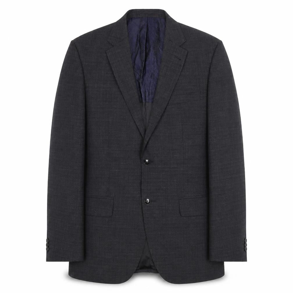 Simon Carter Mens Grey Wool Jacket Suit Jacket Size M Regular