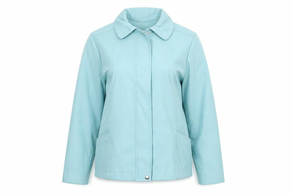 Bonmarché Womens Blue Jacket Size S Zip