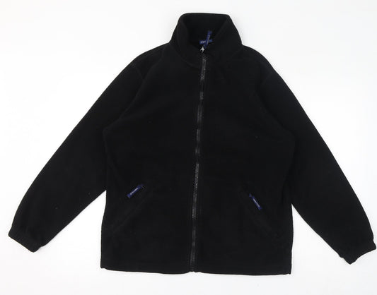 Prouneek Mens Black Jacket Size S Zip