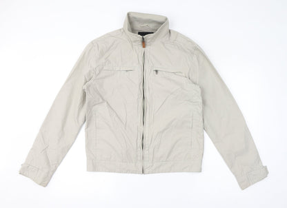 Marks & Spencer Womens Ivory Jacket Size S Zip