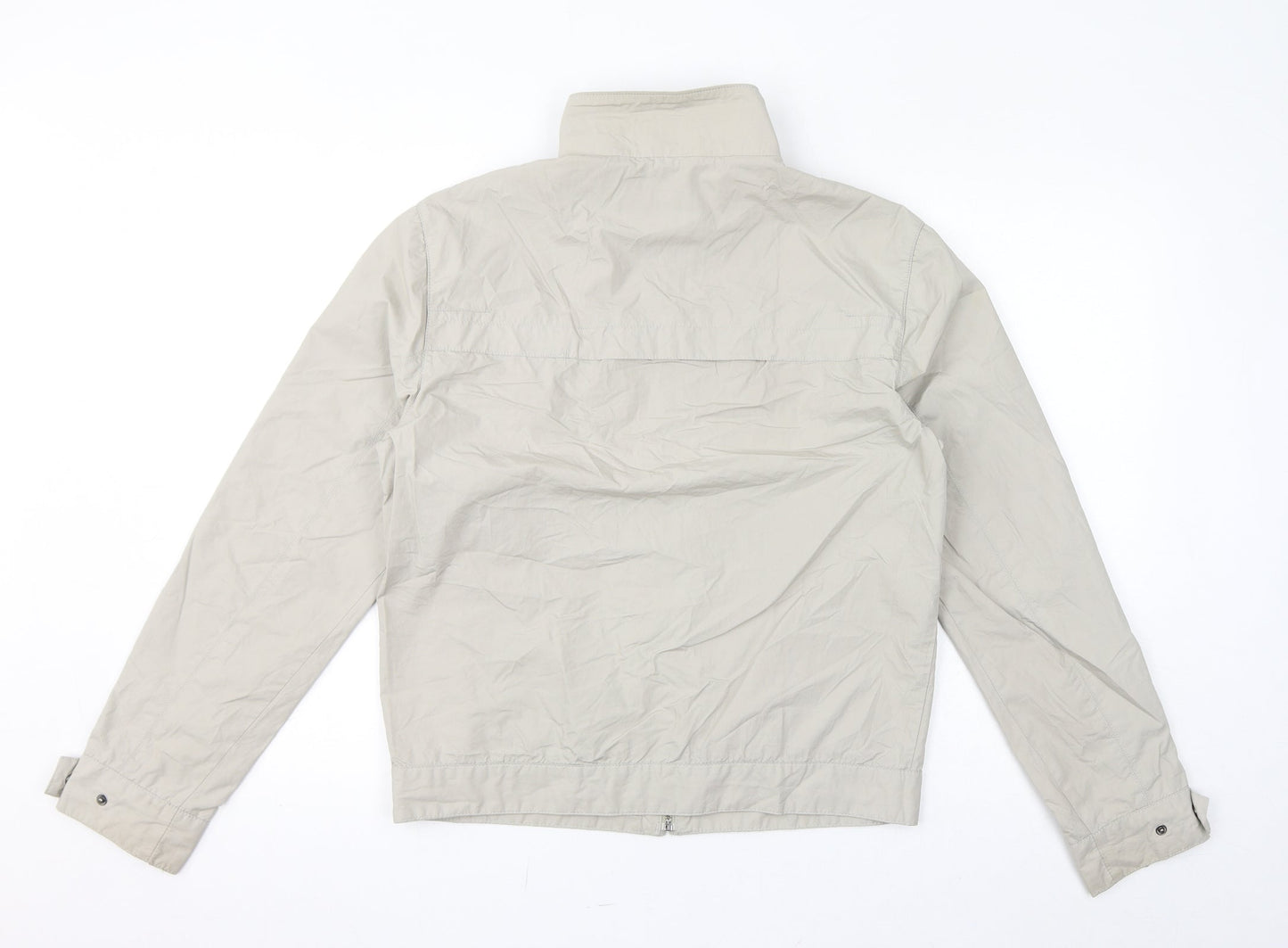 Marks and Spencer Womens Ivory Jacket Size S Zip