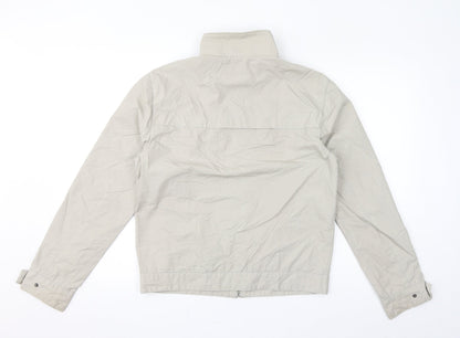Marks & Spencer Womens Ivory Jacket Size S Zip