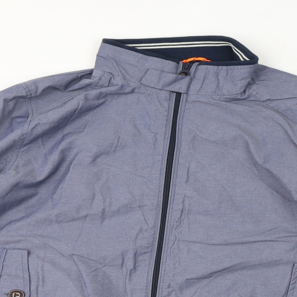 NEXT Boys Blue Bomber Jacket Jacket Size 13 Years Zip