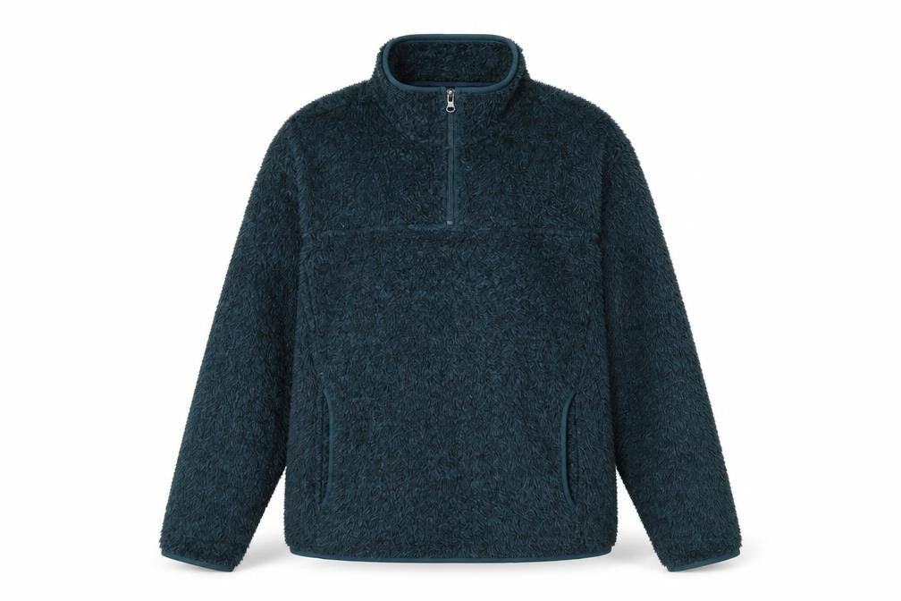 Deane & White Womens Green Polyester Pullover Sweatshirt Size 14 Pullover