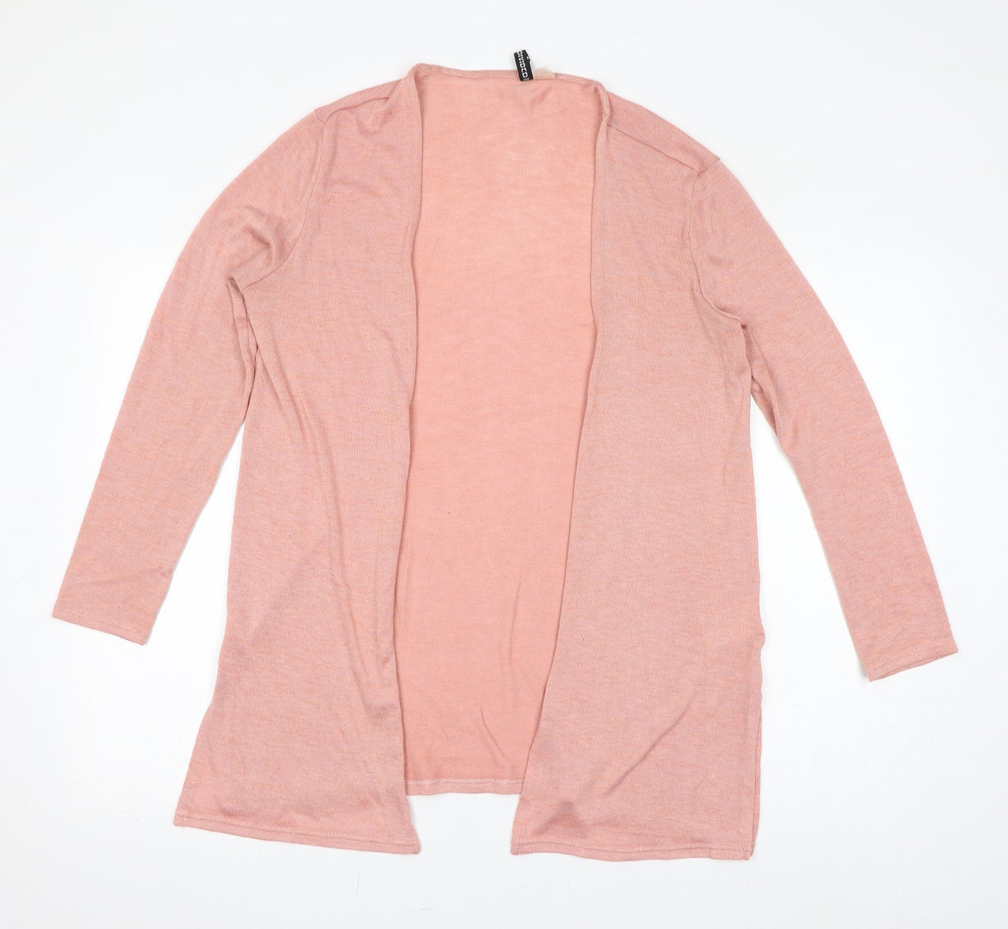 Divided by H&M Womens Pink V-Neck Polyester Cape Jumper Size M