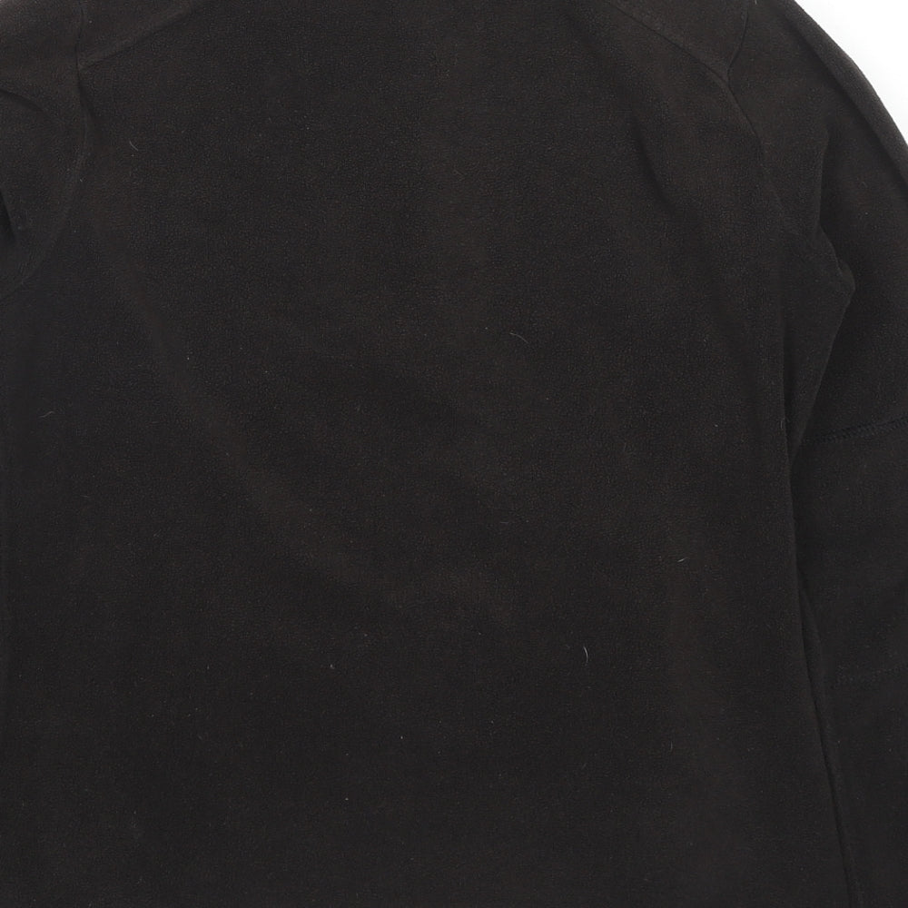 DECATHLON Womens Black Polyester Pullover Sweatshirt Size XS Pullover