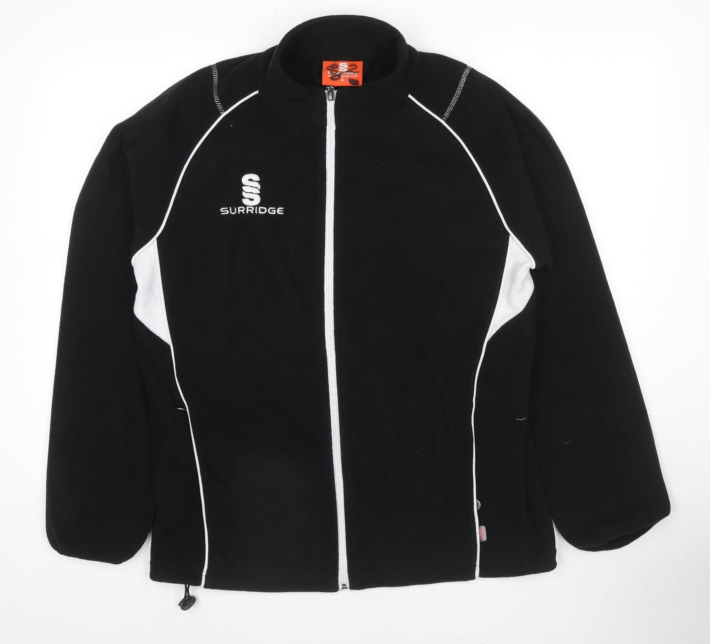 Surpridge Mens Black Jacket Size S Zip