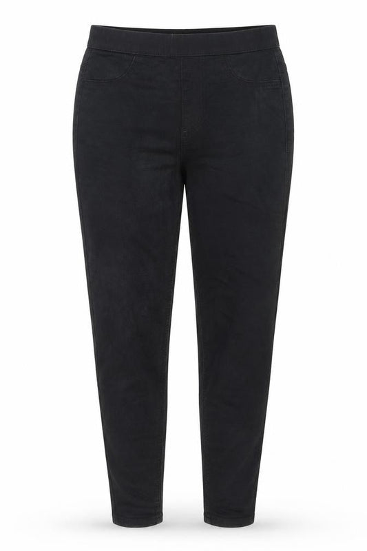 Marks & Spencer Womens Black Cotton Jegging Jeans Size 8 L27 in Regular