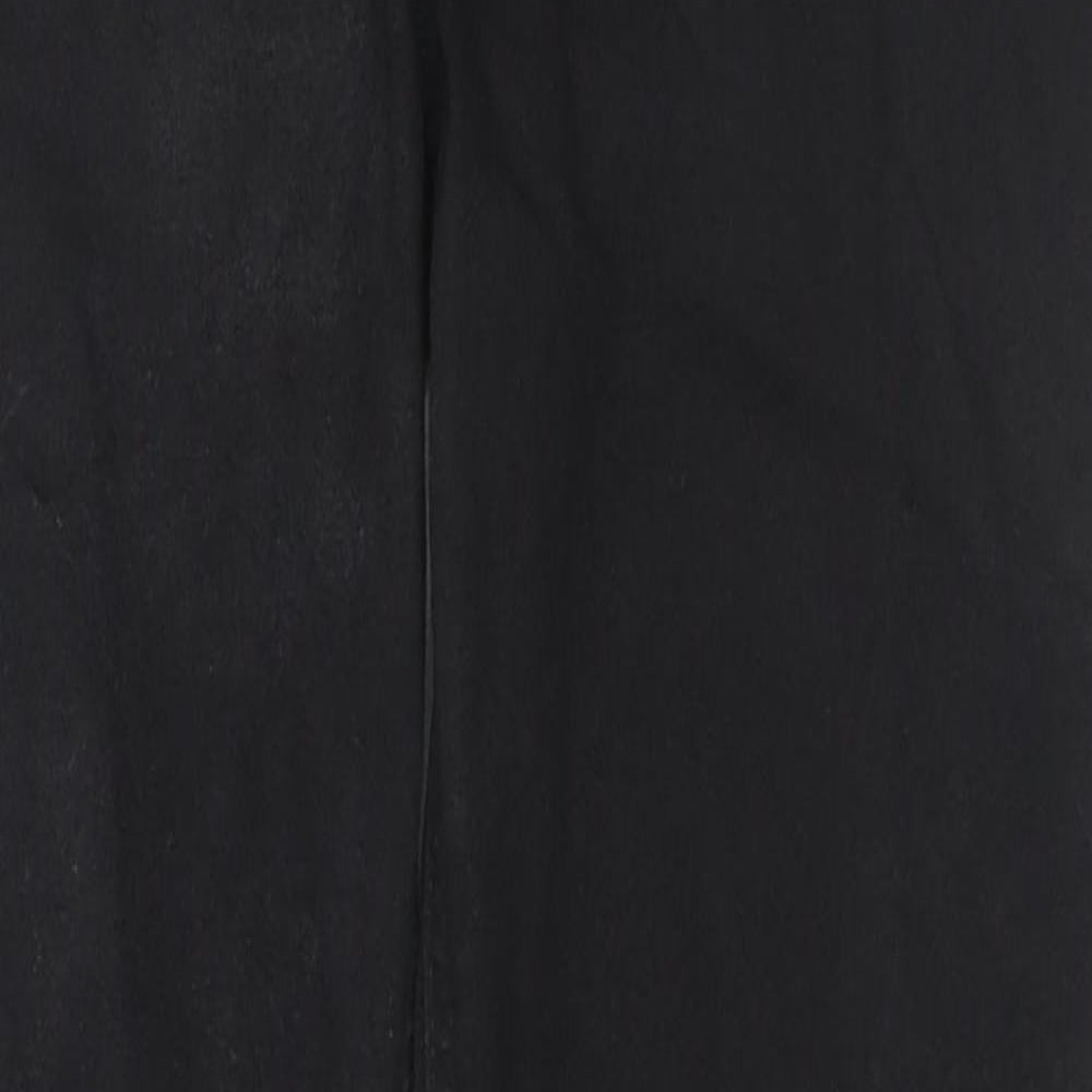 Marks and Spencer Womens Black Cotton Jegging Jeans Size 8 L27 in Regular