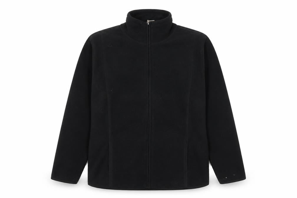 Charles Vogele Mens Black Jacket Size L Zip