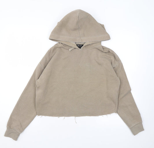New Look Girls Brown Polyester Pullover Hoodie Size 12-13 Years Pullover