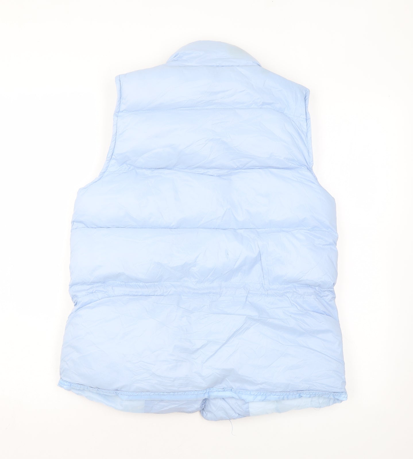 Flammode Womens Blue Gilet Coat Size S Snap