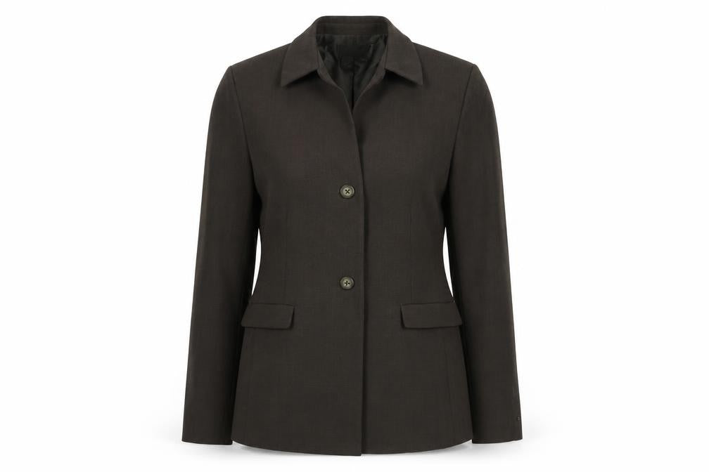 Episode Womens Brown Jacket Blazer Size 8 Button