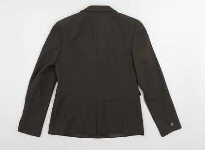 Episode Womens Brown Jacket Blazer Size 8 Button