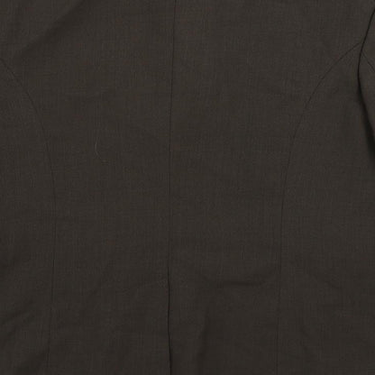 Episode Womens Brown Jacket Blazer Size 8 Button