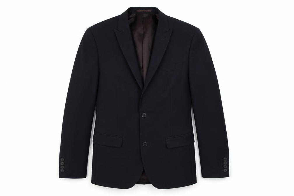 NEXT Mens Blue Polyester Jacket Suit Jacket Size 36 Regular
