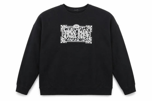 New Look Womens Black Cotton Pullover Sweatshirt Size L Pullover