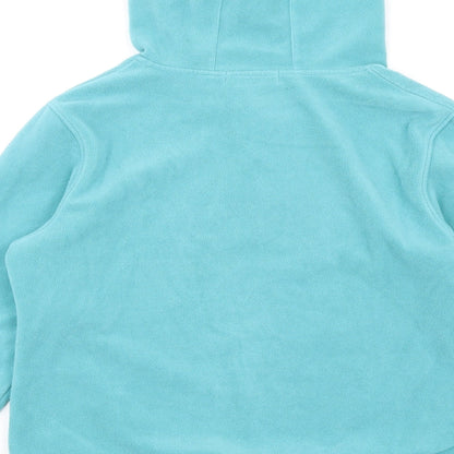 Crane Snow Womens Blue Polyester Pullover Hoodie Size M Pullover