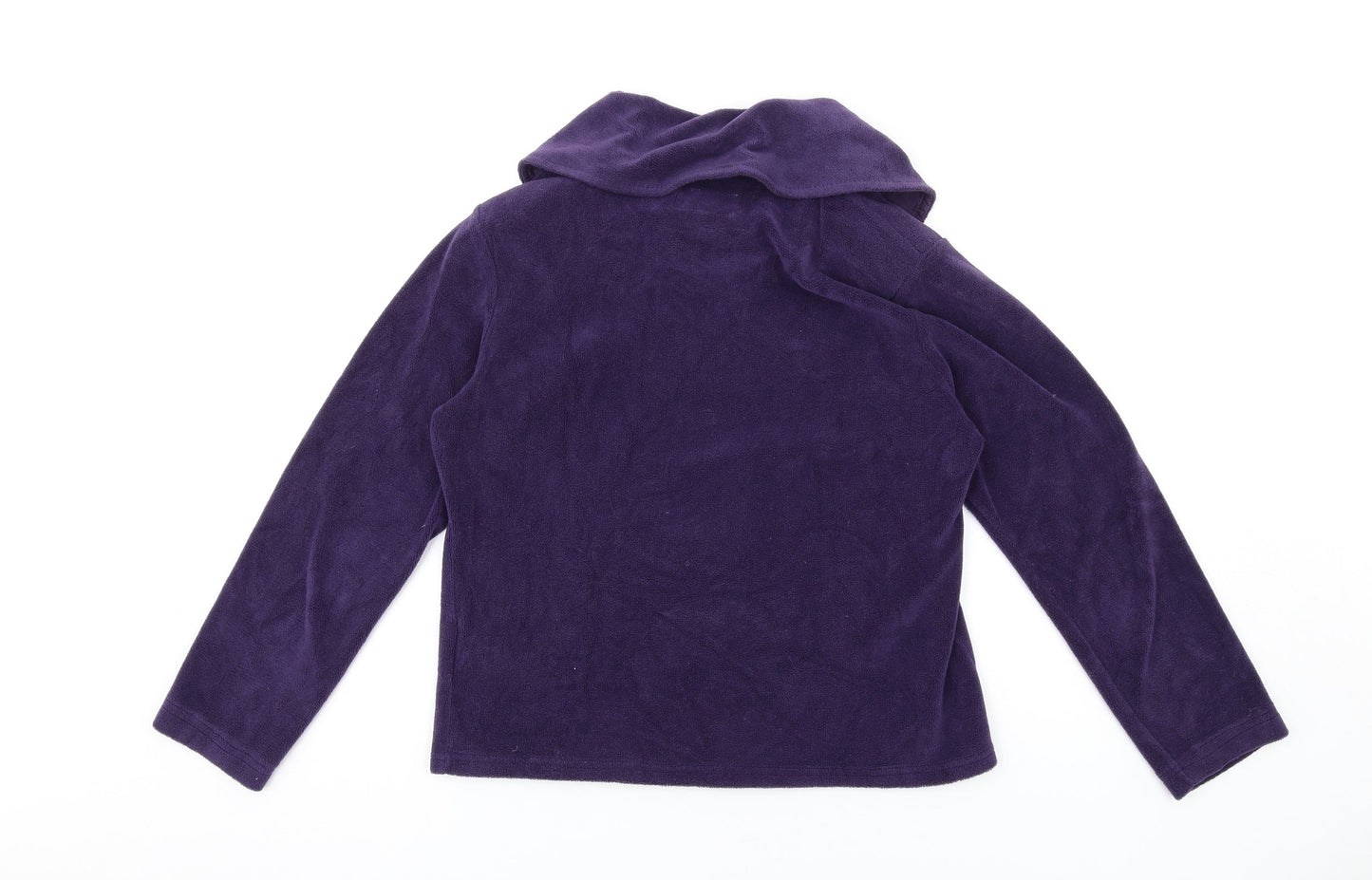 Per Una Womens Purple Polyester Pullover Sweatshirt Size M Pullover