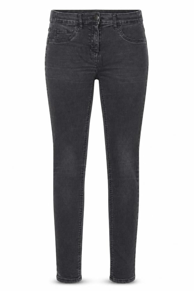 George Womens Black Cotton Skinny Jeans Size 10 L30 in Regular Zip - Size 10-12