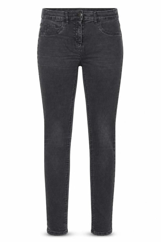 George Womens Black Cotton Skinny Jeans Size 10 L30 in Regular Zip - Size 10-12