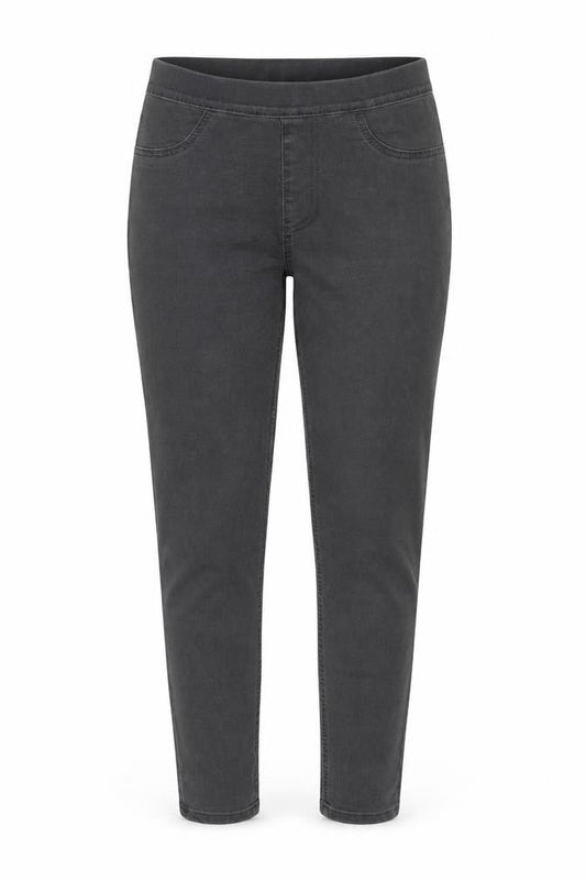 Marks & Spencer Womens Grey Cotton Jegging Jeans Size 10 L27 in Regular - Stretch